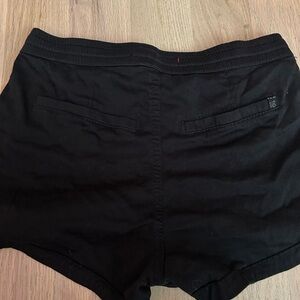 Kids Black Casual Shorts